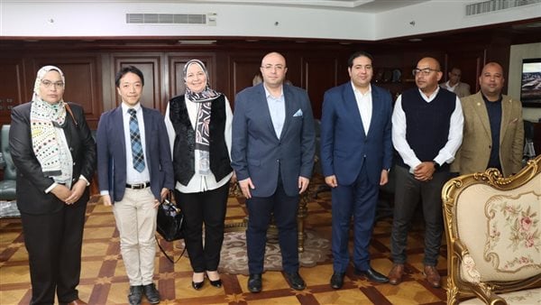 وفد من طوكيو يتابع مستجدات مشروع تطبيق النموذج الياباني بمدارس بني سويف