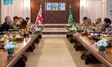 لجنة التعاون العسكري الثنائية السعودية البريطانية تعقد اجتماعها الرابع بالرياض