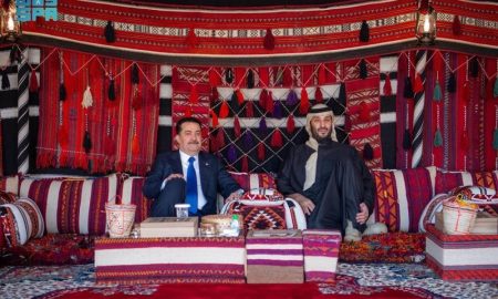 ولي العهد ورئيس مجلس الوزراء العراقي يبحثان تطورات الأوضاع الإقليمية