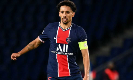 ماركينيوس يخوض مباراته رقم 300 بقميص سان جيرمان في الدوري الفرنسي