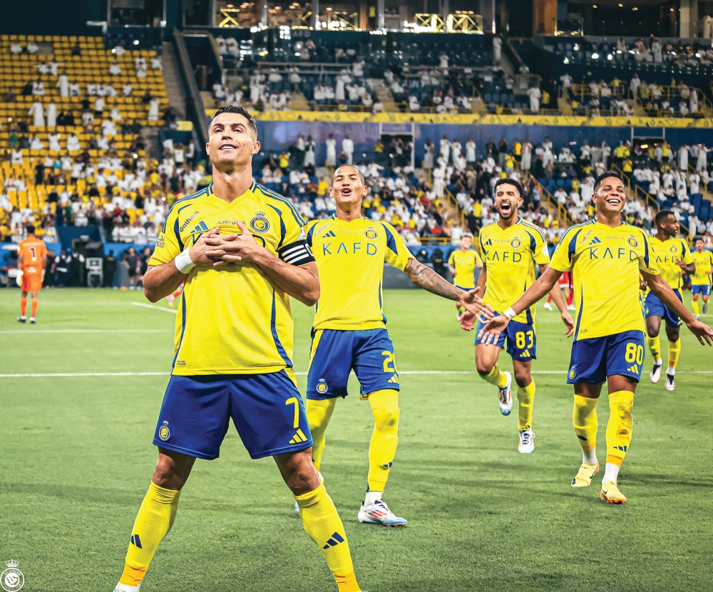 قائمة أجانب النصر في مباراة الاتحاد بدوري روشن