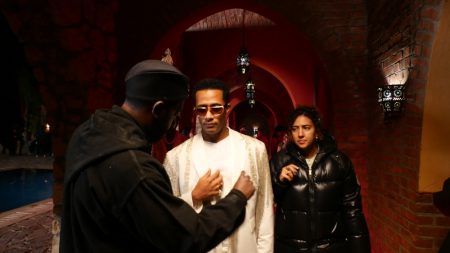 محمد رمضان والرابر العالمي أفرو بي يجتمعان في “جوانا برج الثور”