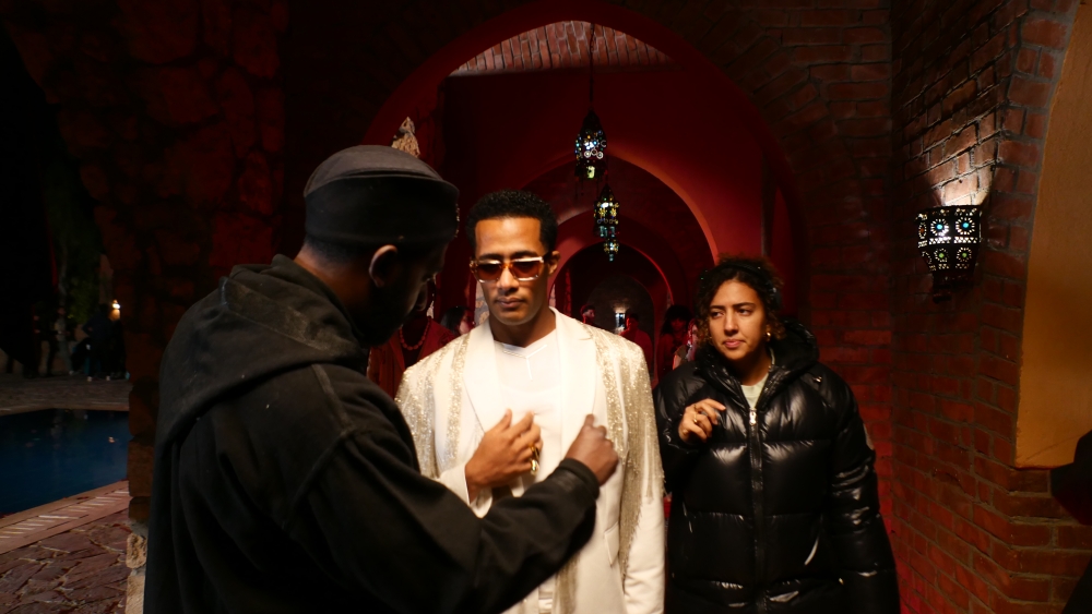 محمد رمضان والرابر العالمي أفرو بي يجتمعان في “جوانا برج الثور”