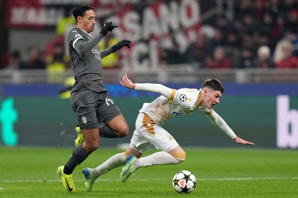 تامي إبراهام يحافظ على سلسلة انتصارات ميلان الأوروبية