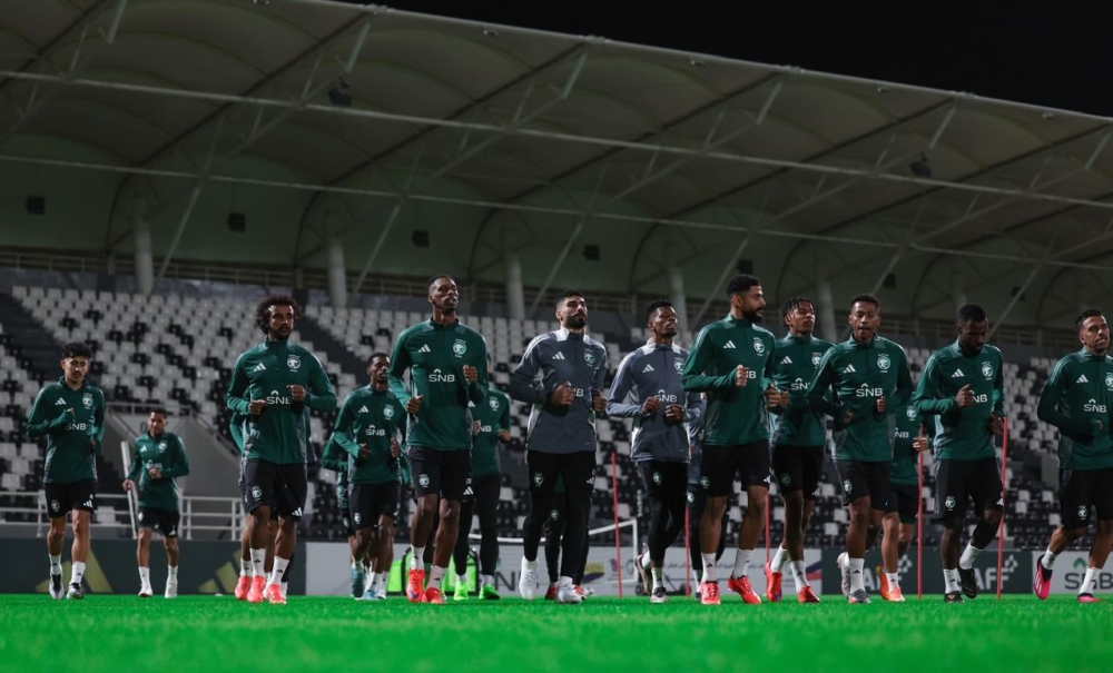 الأخضر يدشن تدريباته في الرياض استعداداً لخليجي26