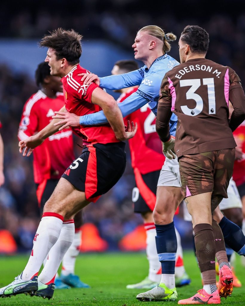 مانشستر سيتي يخسر الديربي أمام مانشستر يونايتد في الدوري الإنجليزي