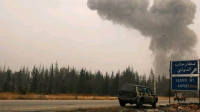 المرصد السوري: التحالف الدولي يقصف مواقع لجماعات إيرانية في دير الزور