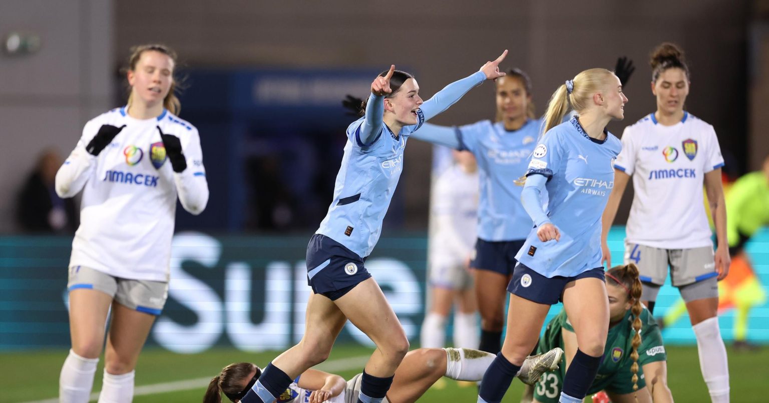مانشستر سيتي 2-0 سانت بولتن: إصابة أليكس غرينوود تفوز مع بقاء المضيفين مثاليين في دوري أبطال أوروبا للسيدات