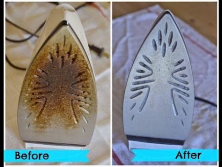 طريقة سحرية لإزالة أثر الملابس المحترقة من المكواة