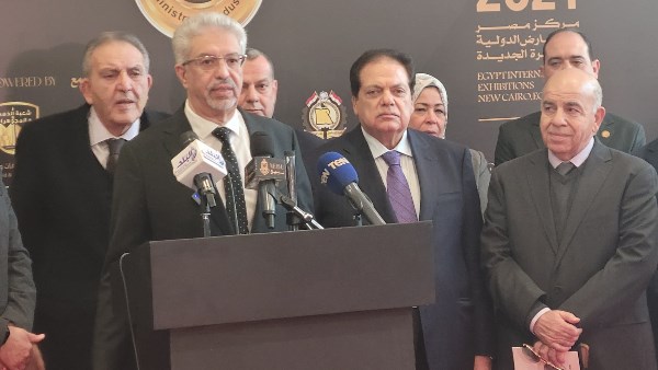 أبو العينين يشهد افتتاح معرض نيبو للذهب والمجوهرات 2024.. صور