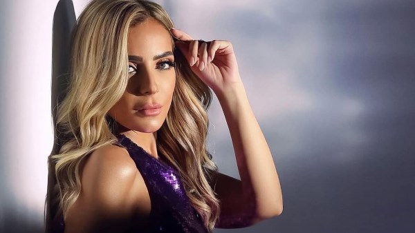 إطلالة لريم البارودي بالقصير اللامع