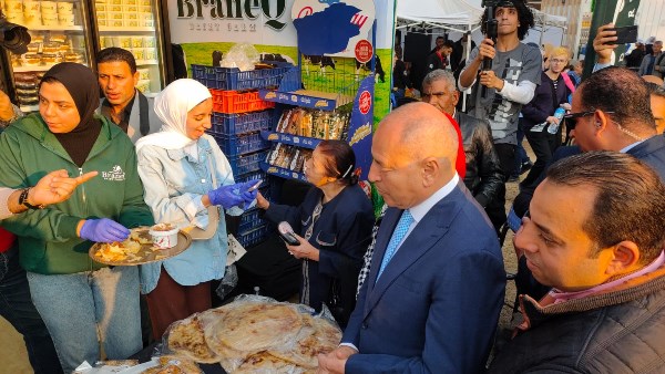 محافظ القاهرة يفتتح النسخة الثالثة من مهرجان الجبنة المصرية