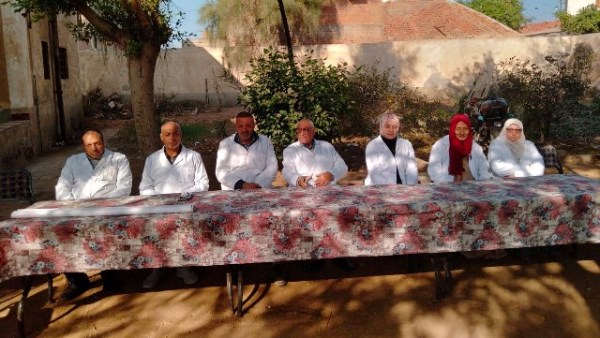 بالاشتراك مع جامعة الزقازيق..بيطري الشرقية تنظم قافلة مجانية بقرية العلاقمة