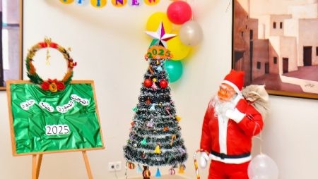 شجرة “عيد الميلاد” و “بابا نويل”و” زينة أعياد الكريسماس” احتفالًا برأس السنة الميلادية الجديدة ٢٠٢٥