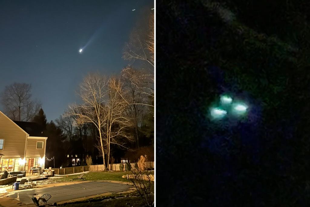 تصطدم طائرة بدون طيار بالفناء الخلفي لمنزل مالك منزل في نيوجيرسي، وسط حالة من الذعر بسبب مشاهد غامضة