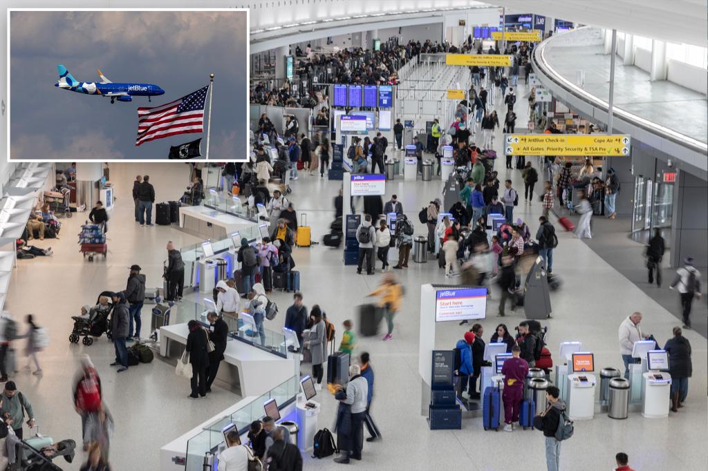 تنتهي رحلات JetBlue إلى العديد من المدن الأمريكية الشهيرة – بما في ذلك بعض المدن في مطار JFK في نيويورك