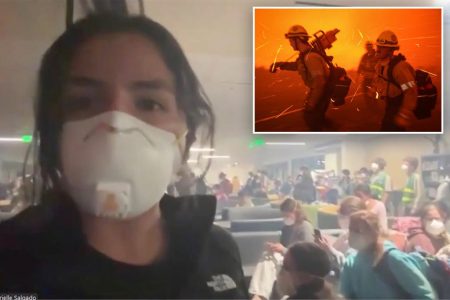 اندلعت حرائق الغابات سريعة الحركة في ماليبو، مما يهدد جامعة بيبردين ويؤدي إلى إصدار أمر إخلاء إلزامي واسع النطاق