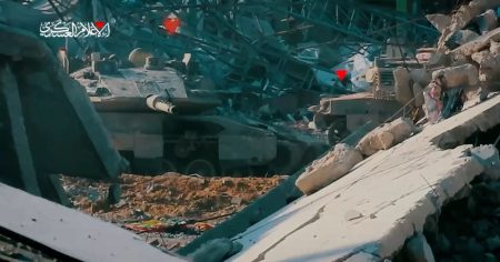 شاهد.. عمليات نوعية للقسام ضد جنود وآليات الاحتلال بجباليا