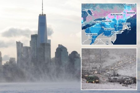 يمكن أن تؤدي العواصف الشتوية المصحوبة بالمطر والثلوج إلى عرقلة رحلات العطلات للملايين خلال رحلات عيد الميلاد القياسية