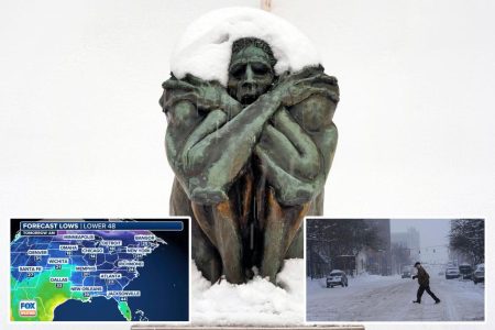 انفجار تقشعر له الأبدان يضرب جنوب الولايات المتحدة بينما تجتاح العاصفة الشتوية الشمال