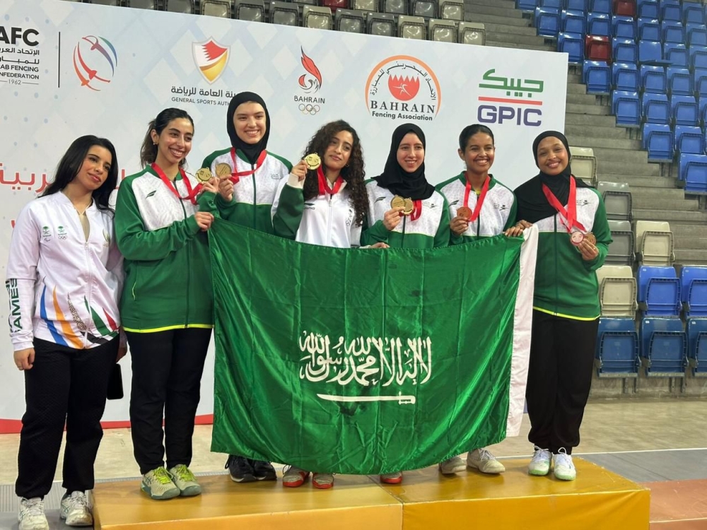 المبارزة السعودية الأولى عربيا بـ60 ميدالية