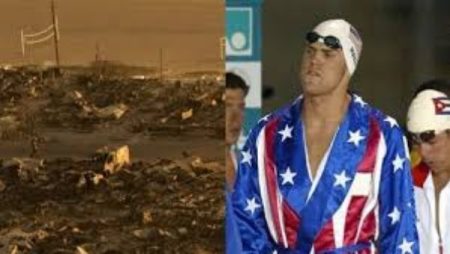 سباح أمريكي يفقد ميدالياته الأولمبية في حرائق لوس أنجلوس
