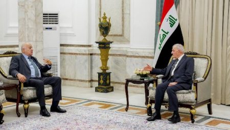 الرئيس العراقي يؤكد موقف بلاده الثابت تجاه القضية الفلسطينية