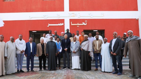 أهالى نصر النوبة يشكرون الرئيس السيسي بسبب مشروعات تخدم أكثر من 150 ألف نسمة