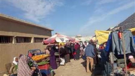 تنفيذ سوق اليوم الواحد بقرية المنيرة وبولاق بالخارجة في الوادي الجديد