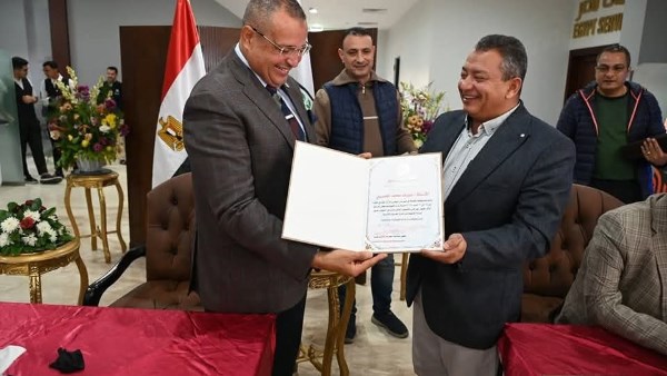 خيري حسين سكرتير عام جنوب سيناء والغمريني لـ شرم الشيخ وعابدين لـ دهب