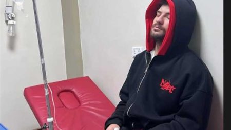 نقل مطرب المهرجانات مسلم للمستشفى بعد تعرضه لأزمة صحية