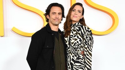 ماندي مور سعيد للغاية لأن هذا هو Costar Milo Ventimiglia بعد زفاف Jarah Mariano