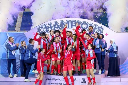 لمياء بن بهيان تتوج منتخب لبنان بذهب غرب آسيا للناشئات