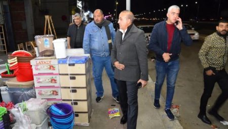 حملة مسائية لإزالة الإشغالات في بورفؤاد