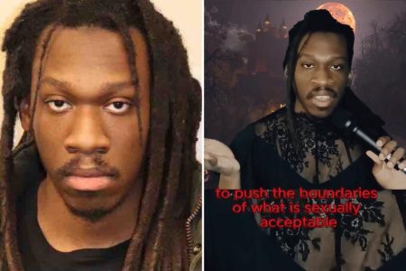 يُزعم أن بيدو المهووس بمصاصي الدماء قد تعرضوا للاعتداء الجنسي على فتيات صغيرتين في مدرسة مدينة نيويورك لسنوات-حتى تصوير إباحية للأطفال في الفصول الدراسية: بدلة