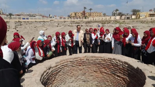 إدارة التراث الحضارى بالشرقية تنظم ندوة تثقيفية لطالبات مدرسة طلعت حرب