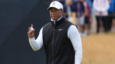 Tiger Woods 'Ups and Downs خلال السنوات 332 بطولة البريطانية المفتوحة ، اليوم الثاني ، الجولف ، سانت أندروز ، فايف ، المملكة المتحدة - 15 يوليو 2022