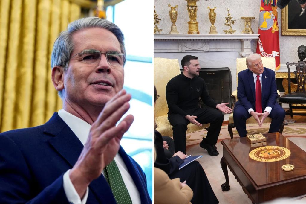 يكشف وزير الخزانة سكوت بيسينت عن صفقة المعادن لـ Zelensky Nixed Trump مرتين قبل تفجير المكتب البيضاوي