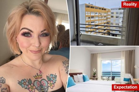 ضيف الفندق الذي دفع إضافيًا لرؤية المحيط مروعًا من خلال “Inner City” منظر – أخبرها الموظفون بأن “يميل إلى الشرفة”