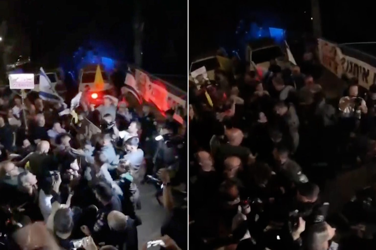 اشتباكات بين الشرطة الإسرائيلية ومتظاهرين يطالبون بصفقة تبادل