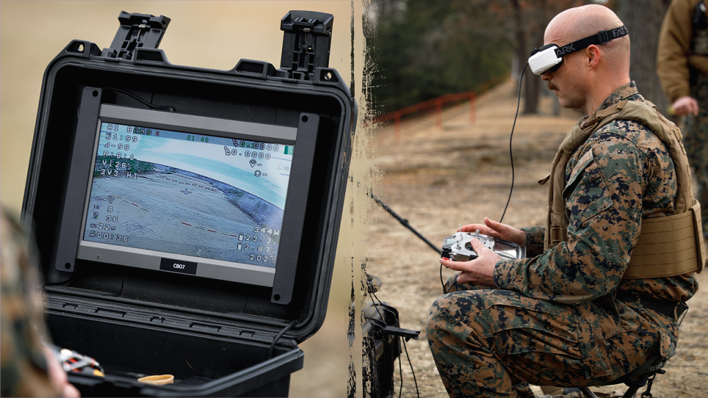 فيلق مشاة البحرية يخلق فريق هجوم بدون طيار مع ارتفاع درجة حرارة الصين مع الصين