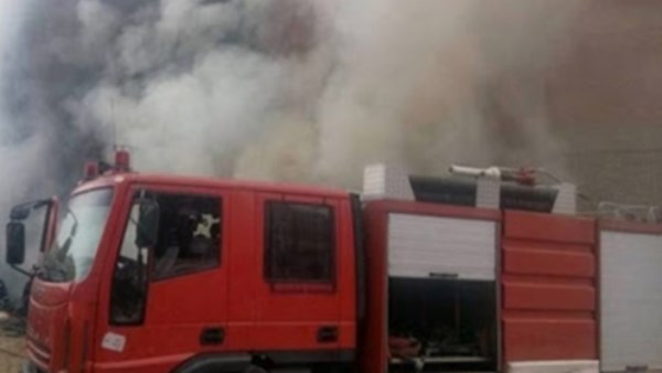 معاينة حريق مدرسة الشيخ زايد: دخان من سلك كهرباء