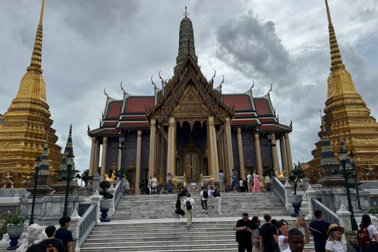 القصر الملكي الكبير في بانكوك عاصمة تايلند / تصوير أنس زكي - الجزيرة نت