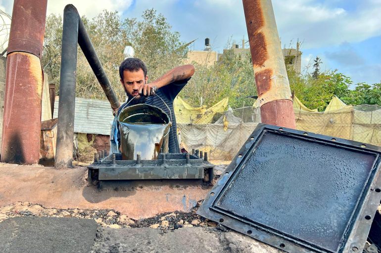 استخراج الوقود من النفايات البلاستيكية