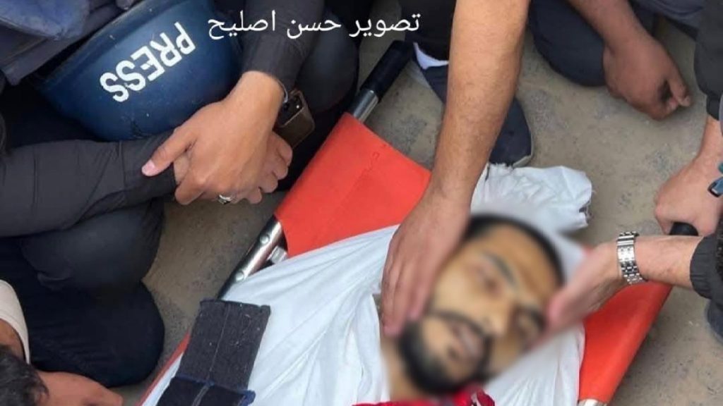 “تصوير حسن اصليح”.. غابت العبارة وبقي الوجع