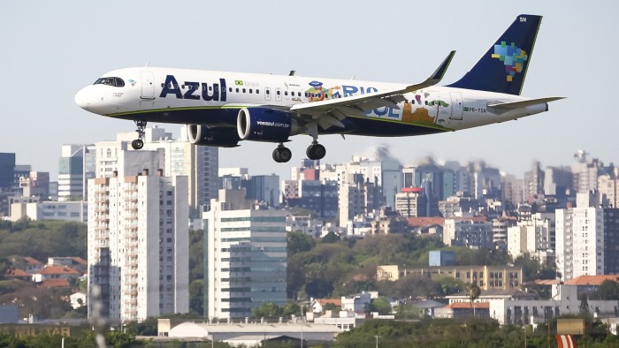 ملفات الخطوط الجوية البرازيلية Azul for الفصل 11 حماية الإفلاس