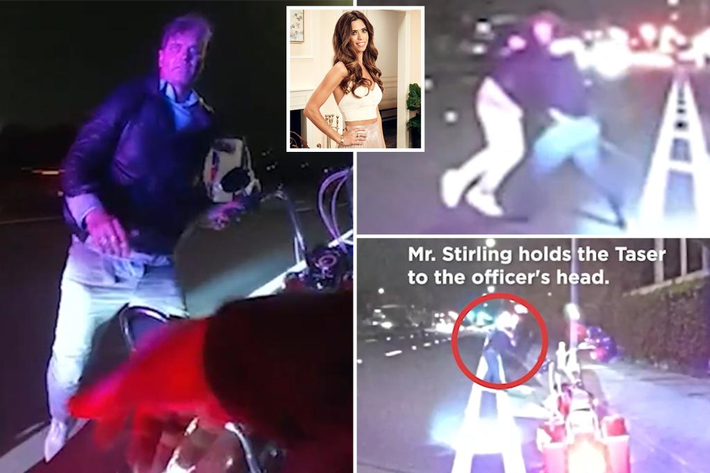 لحظة قاتمة شقيق نجم ربات البيوت الواقعي السابق تم إطلاق النار عليه من قبل شرطي أثناء توقف حركة المرور