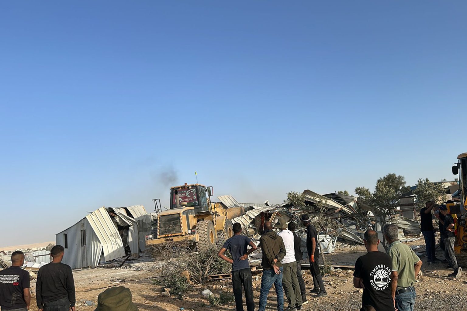 عرب النقب يتظاهرون ضد هدم إسرائيل لمنازلهم