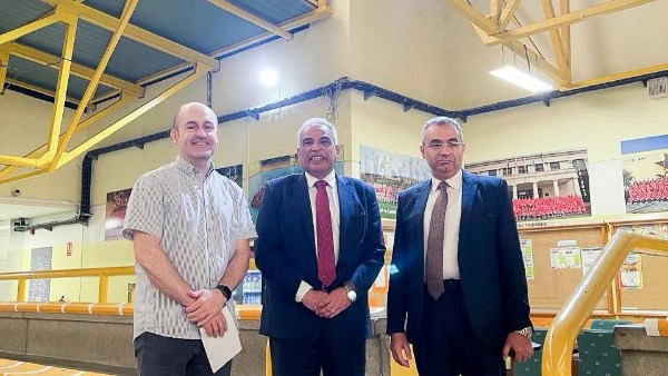 رئيس جامعة طنطا يواصل جولاته الخارجية لتعزيز العلاقات الدولية رئيس جامعة طنطا يواصل جولاته الخارجية لتعزيز العلاقات الدولية