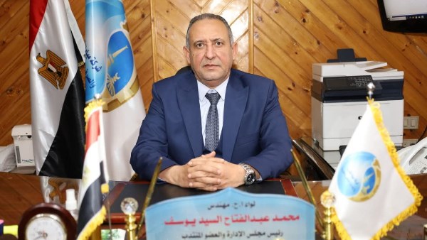 انفجار خط مياه رئيسي في المحلة.. صور